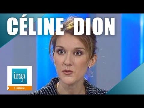 Céline Dion "Je veux avoir la tête dans les nuages" | Archives INA