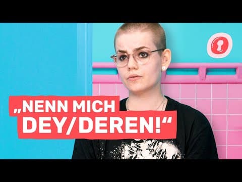 Was sind deine Pronomen? #100Menschen1Frage I Auf Klo