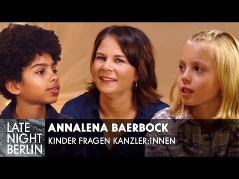 Annalena Baerbock, hast du deinen Lebenslauf cooler gemacht? | Kinder fragen Kanzler:innen | LNB
