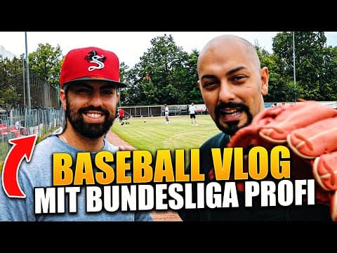 1VS1 gegen BASEBALL BUNDESLIGA PROFI | Vlog